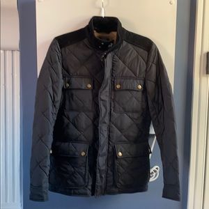 Men’s J Crew quilted jacket.